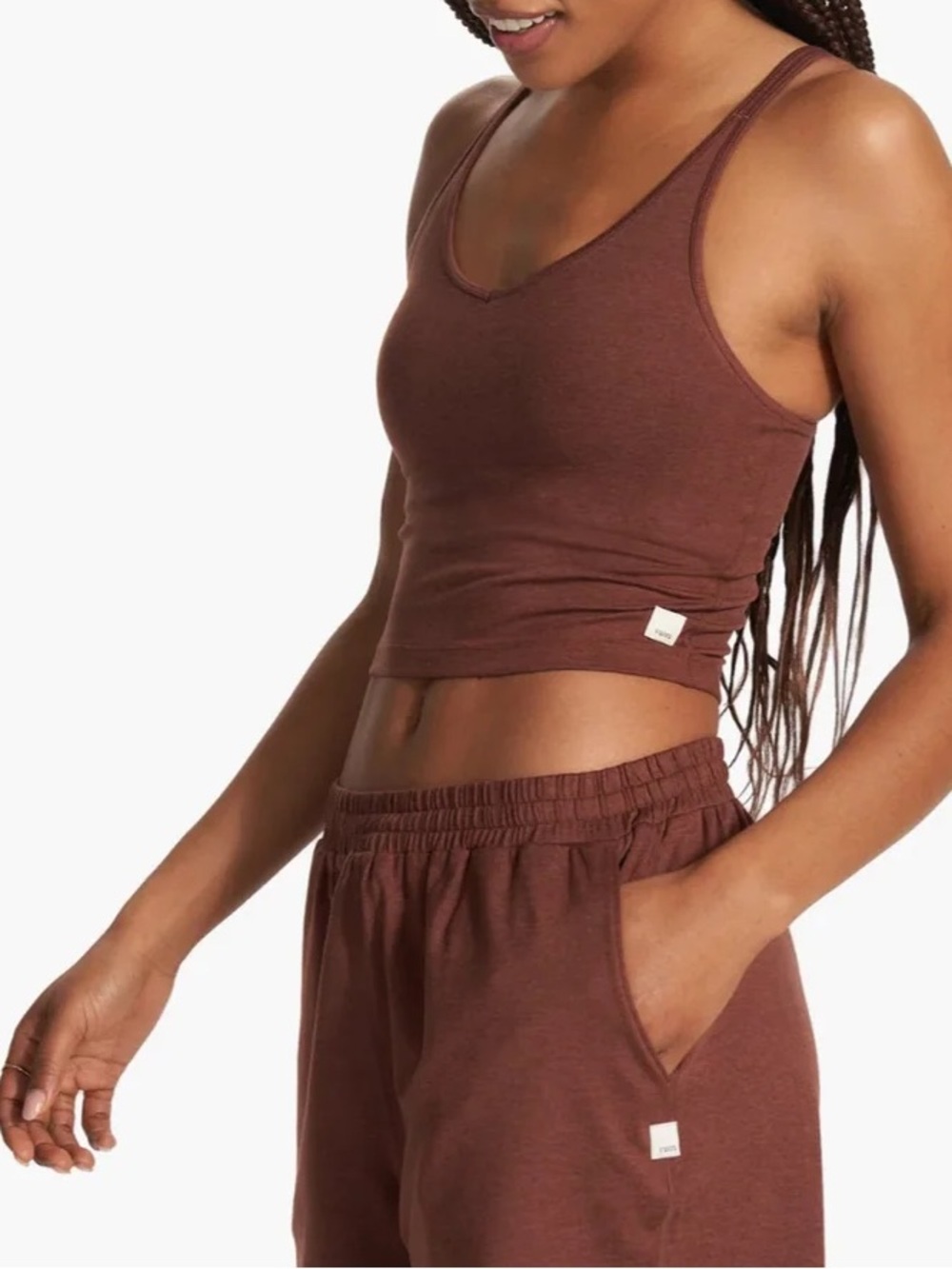 Vuori halo performance crop top